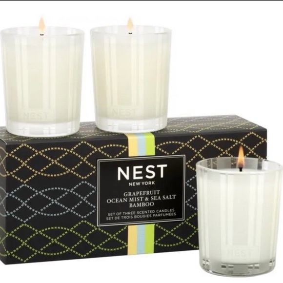 NEST Fragrances Other - NEST Fragrances White Scented Candle Set